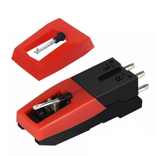 Record player needles - record,